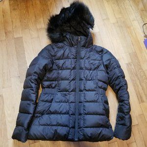 north face longline puffer jacket